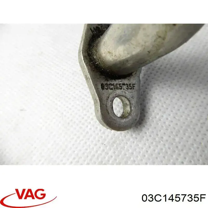 03C145735F VAG Трубка/шланг відводу масла від турбіни