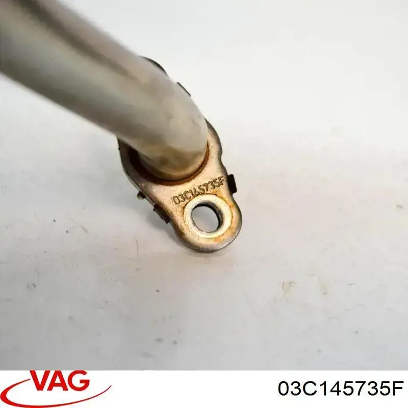 Трубка/шланг відводу масла від турбіни VAG 03C145735F