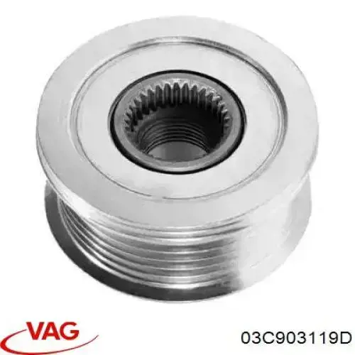 Інерційний шків VAG 03C903119D ціна, від 26.57 USD