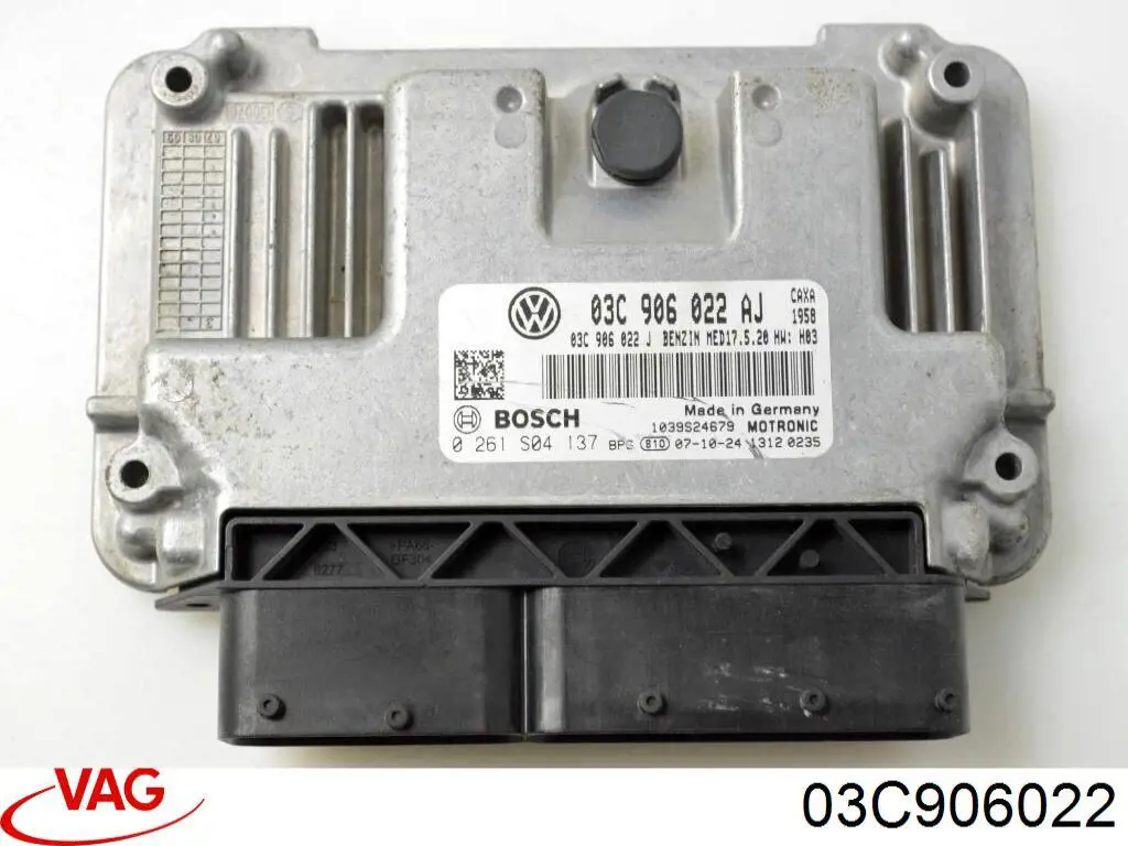 Електронний блок керування двигуном 03C906022 VAG