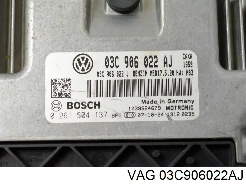03C906022AJ VAG Блок електронного управління