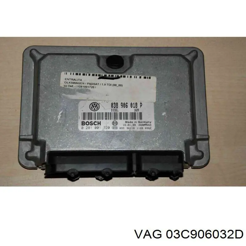 Купити 03C906032D VAG Модуль управління двигуном