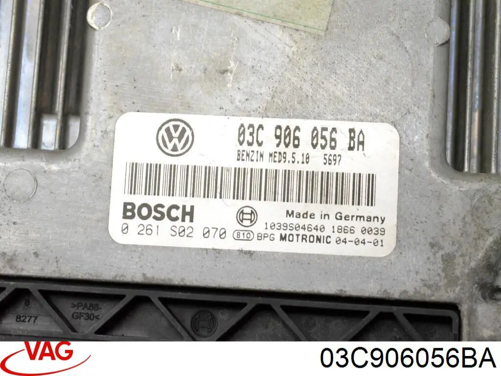 03C906056BA VAG Блок електронного управління
