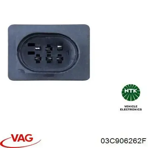 Лямбда-зонд, датчик кисню після каталізатора, лівий 03C906262F VAG