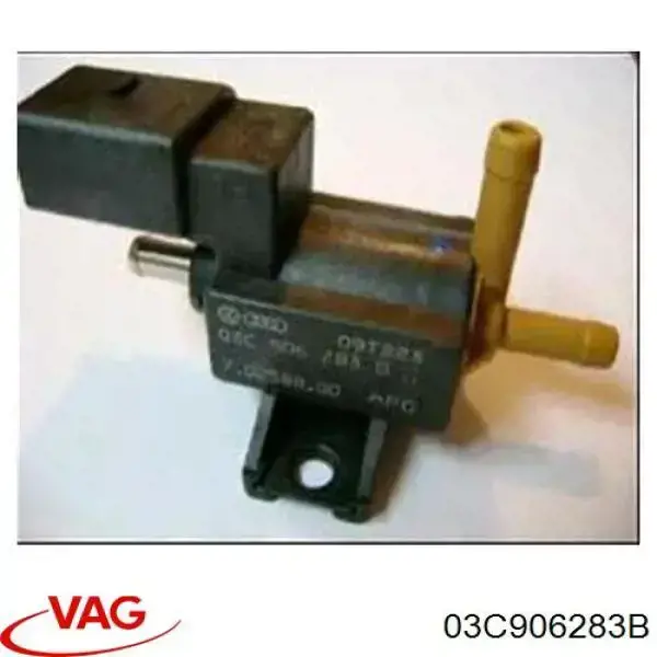 Купити 03C906283B VAG Клапан перетворювач тиску наддуву (соленоїд)