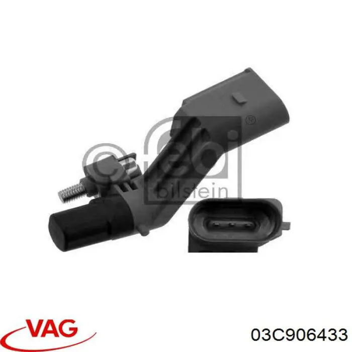 Купити 03C906433 VAG Датчик положення (оборотів) коленвалу