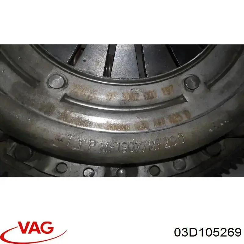 Купити 03D105269 VAG Маховик із зубчастим ободом в зборі