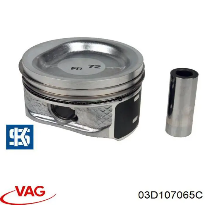 03D107065C VAG Поршень в зборі