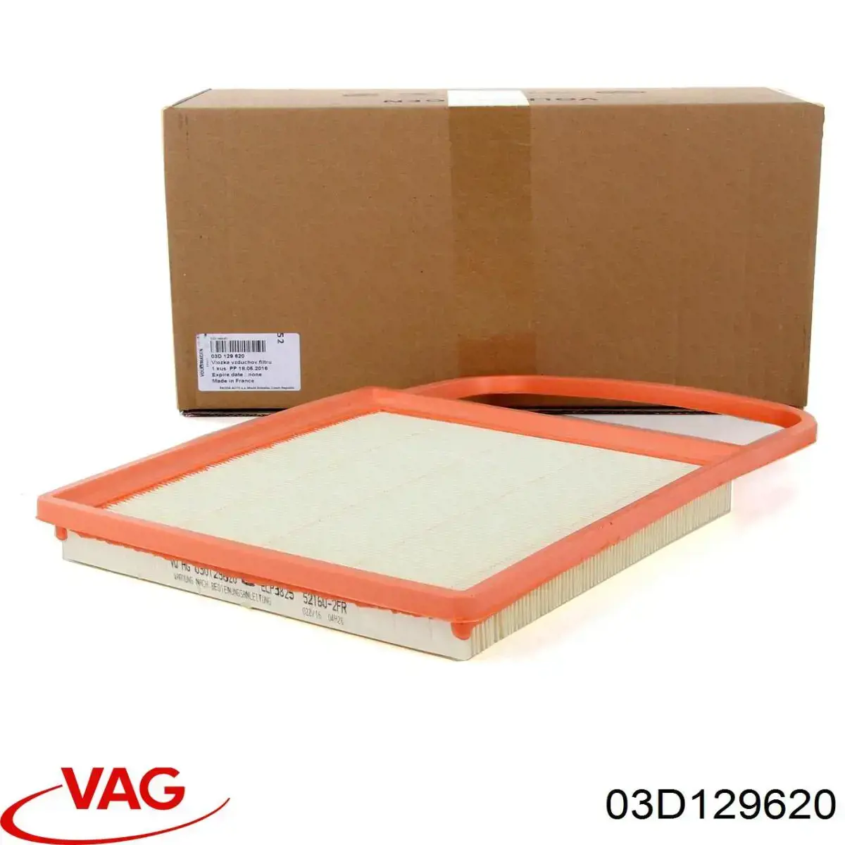 Фільтр повітряний VAG 03D129620