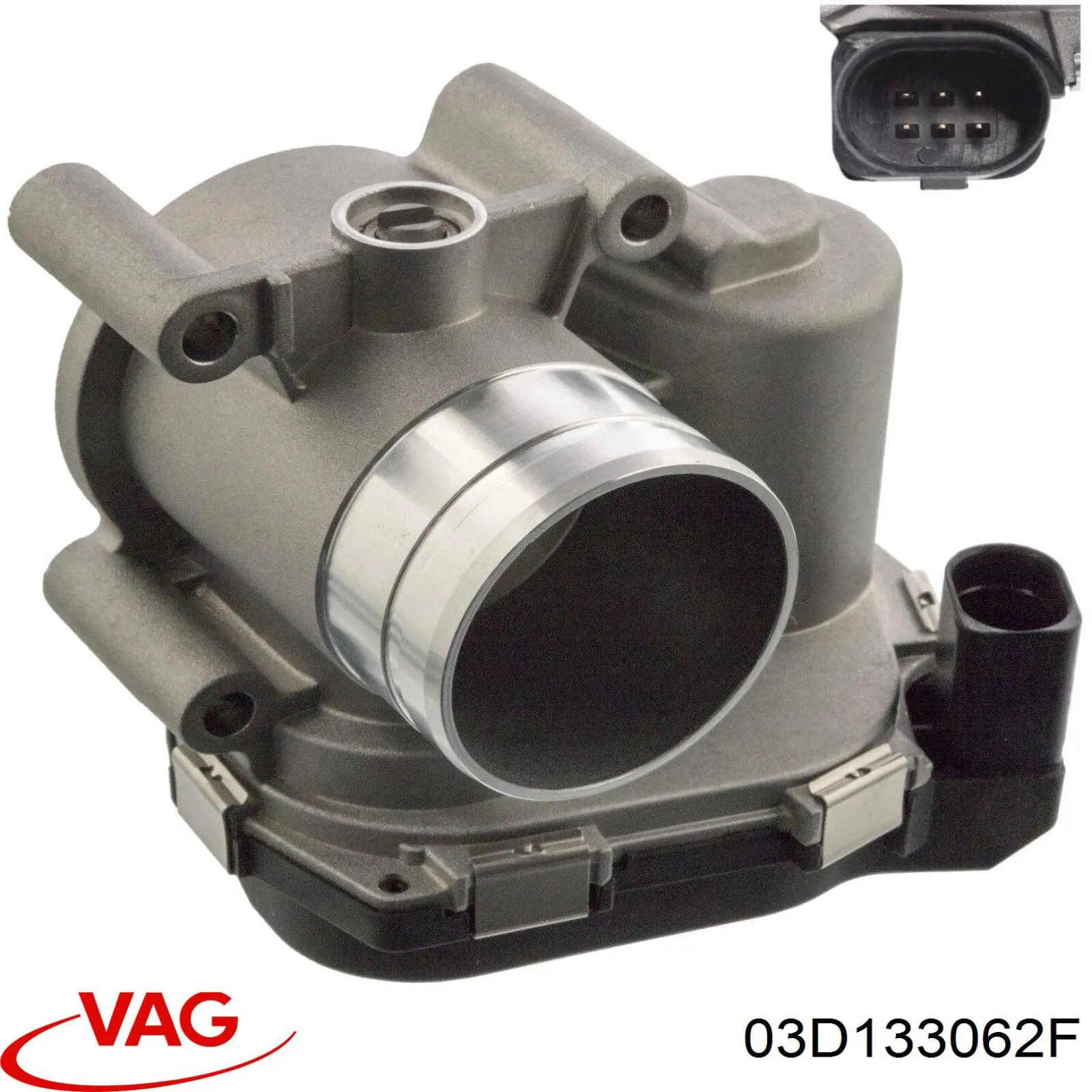 Блок дросельної заслінки VAG 03D133062F ціна, від 27.37 USD