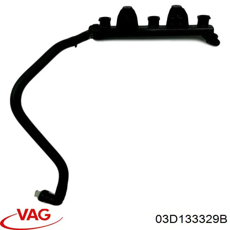 Рампа форсунок системи упорскування палива VAG 03D133329B ціна, від 11.85 USD
