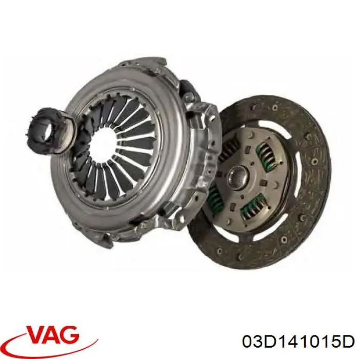 Комплект зчеплення (3 частини) VAG 03D141015D ціна, від 110.97 USD