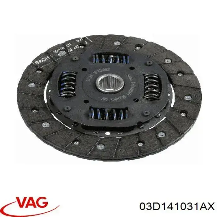 Зчеплення VAG 03D141031AX ціна, від 28.34 USD