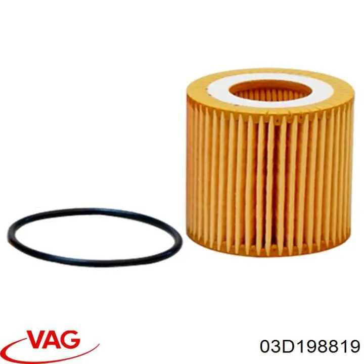 Масляний фільтр двигуна VAG 03D198819 ціна, від 4.15 USD