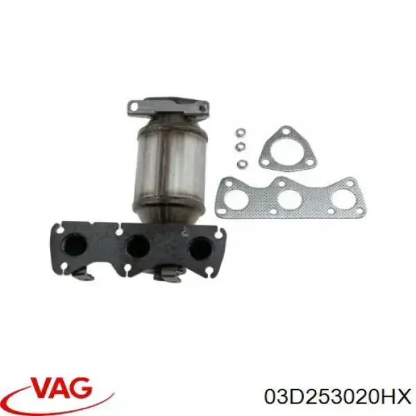 Каталізатор 03D253020HX VAG