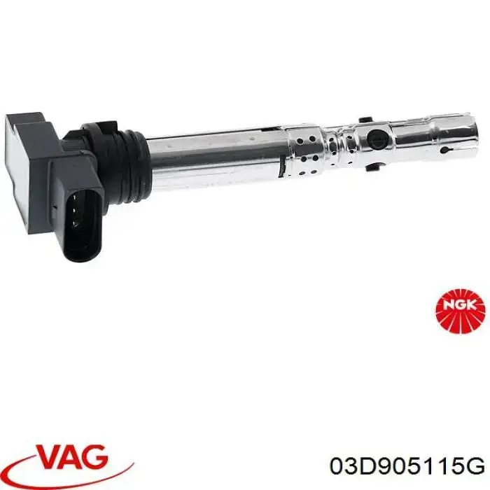 Котушка запалювання VAG 03D905115G ціна, від 11.29 USD