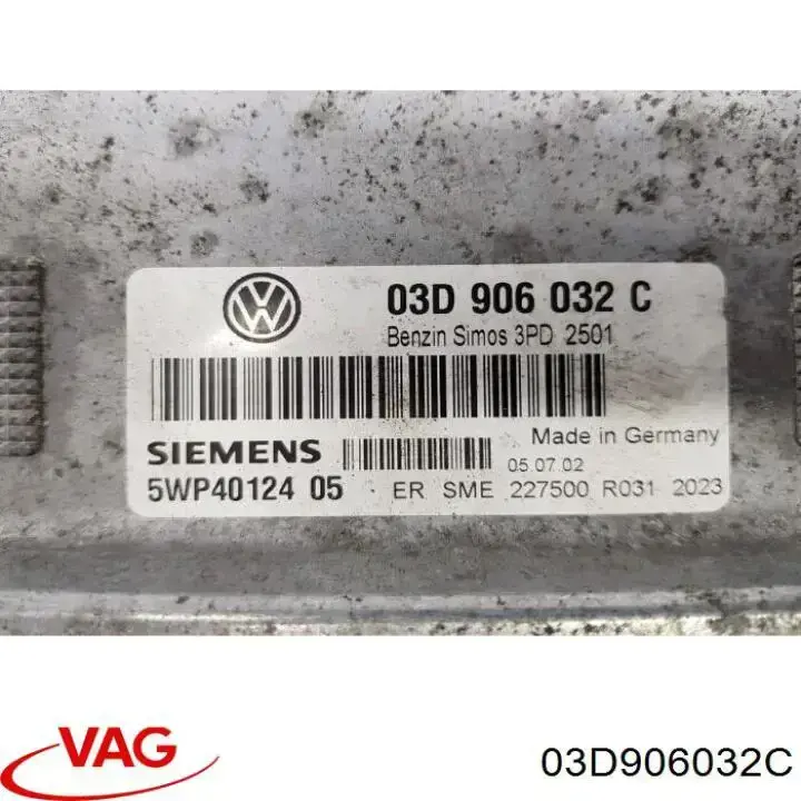 Купити 03D906032C VAG Модуль управління двигуном
