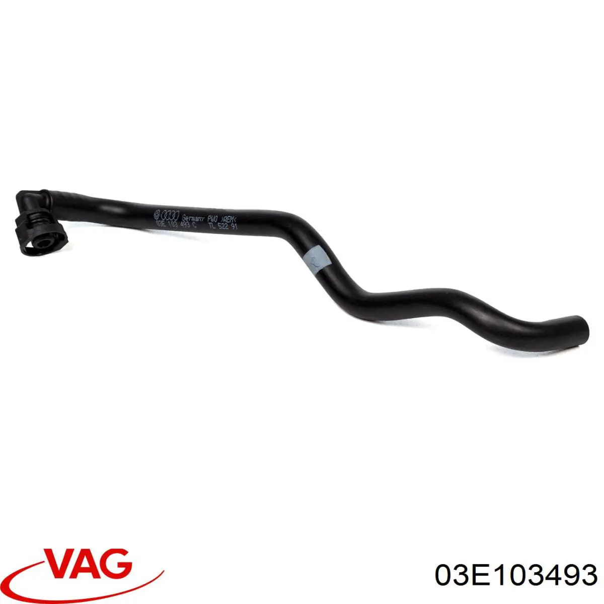 Трубка картера повітряна VAG 03E103493 ціна, від 40.40 USD
