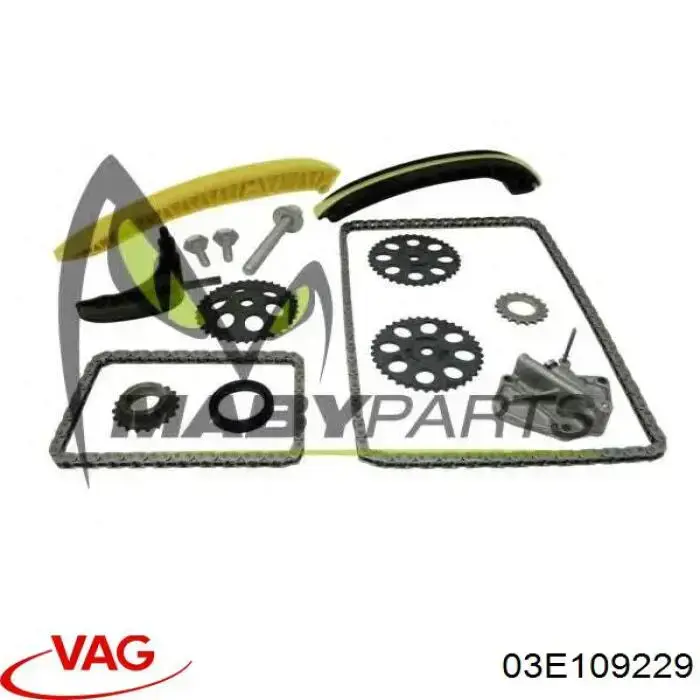 Ланцюг маслянного насосу 03E109229 VAG
