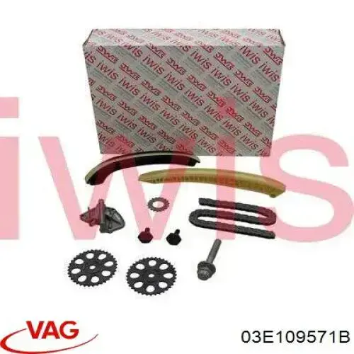 Шестерня розподільного валу 03E109571B VAG
