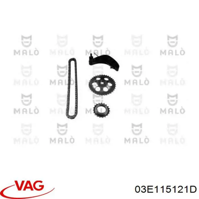 Купити 03E115121D VAG Шестерня маслянного насосу
