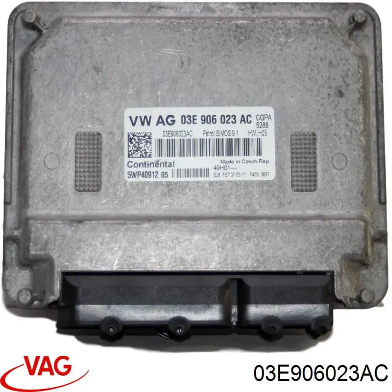 ЕБУ VAG 03E906023AC ціна, від 44.99 USD