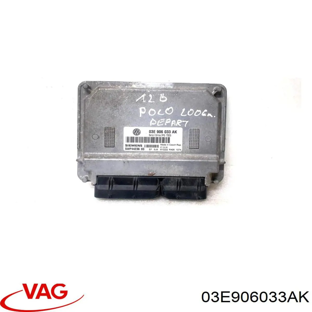 ЕБУ VAG 03E906033AK ціна, від 54.18 USD