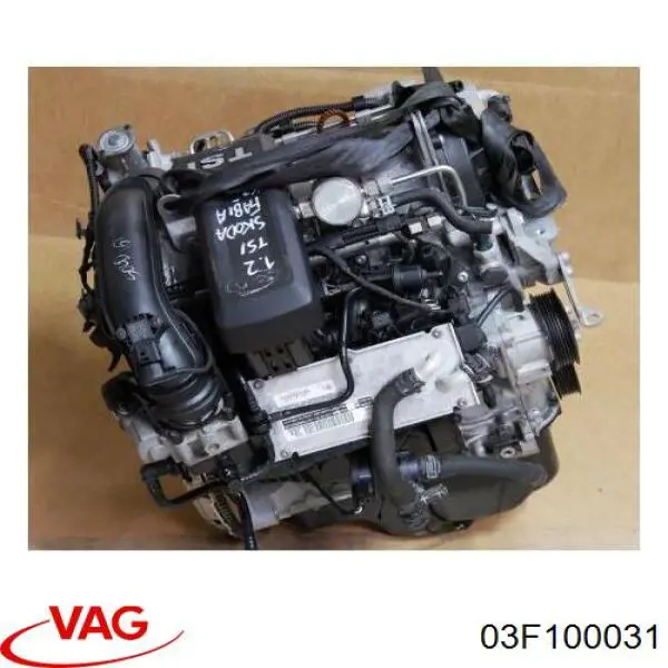 Двигун у зборі Volkswagen Golf 6 (AJ5) (Фольцваген Гольф)