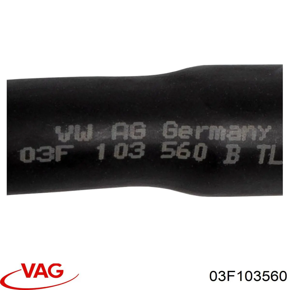 03F103560 VAG Шланг повітряний вентиляції картера
