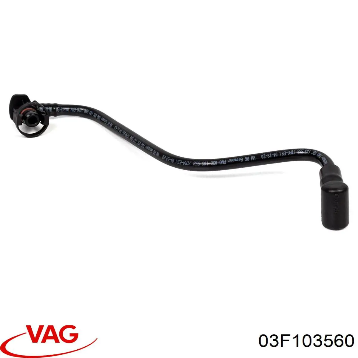 Трубка картера повітряна VAG 03F103560 ціна, від 28.71 USD