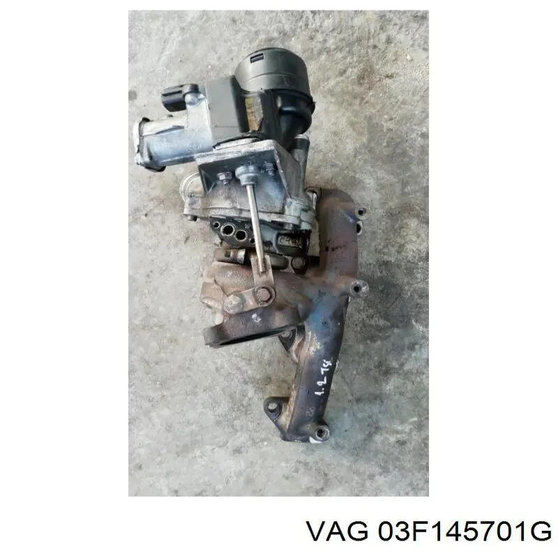 Купити 03F145701G VAG Турбіна