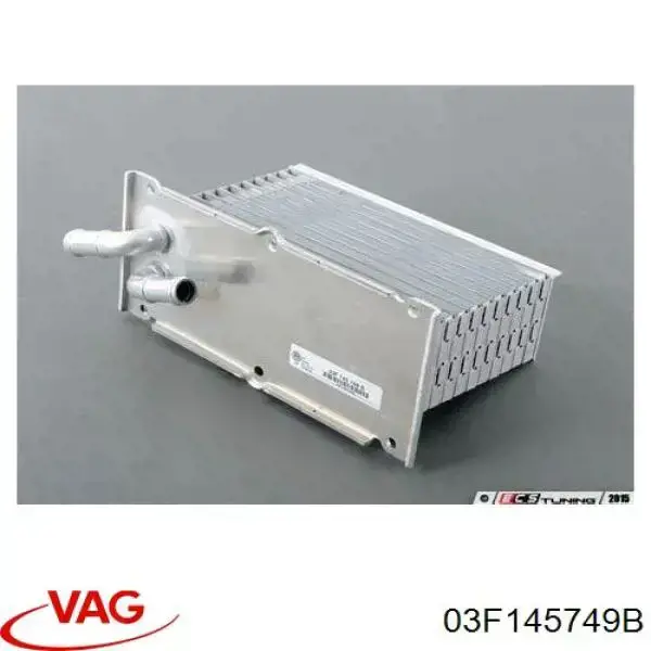 03F145749B VAG Радіатор масляний