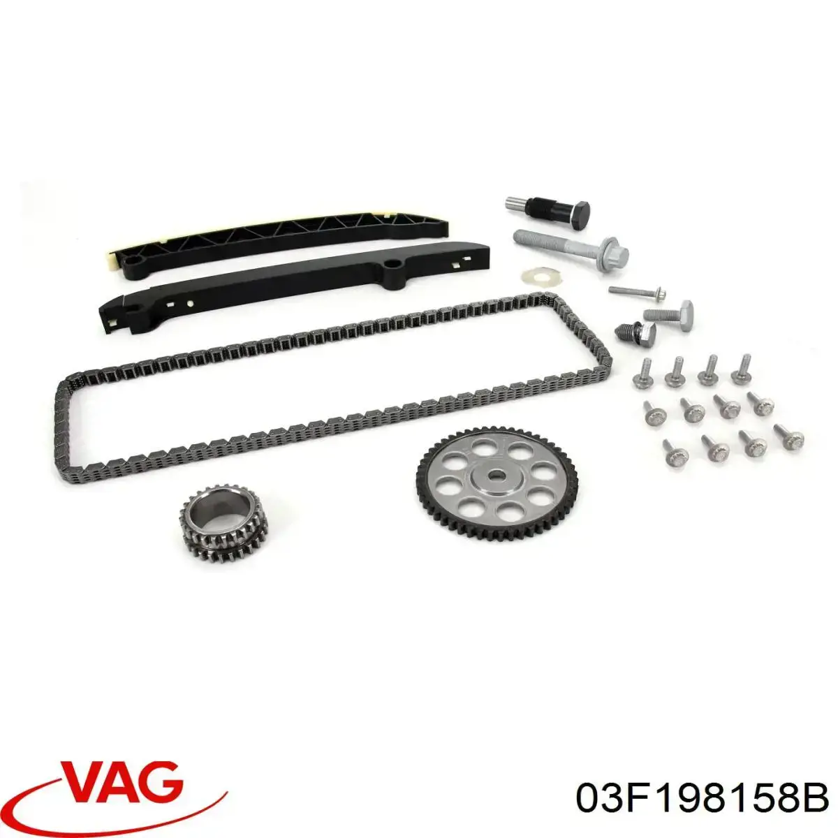 Комплект ланцюга ГРМ 03F198158B VAG