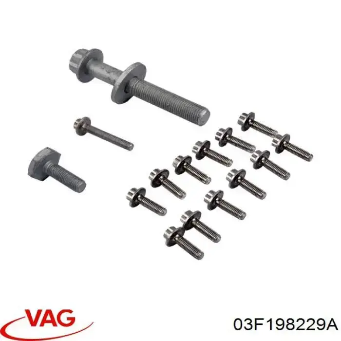 Комплект ланцюга ГРМ 03F198229A VAG