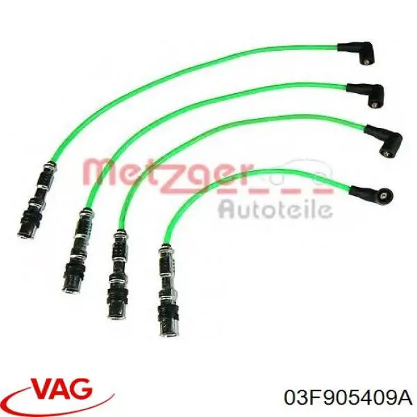 Високовольтні дроти 03F905409A VAG