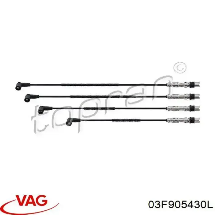 Високовольтні дроти 03F905430L VAG