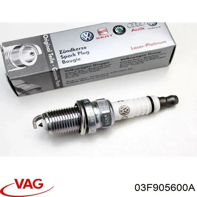 Свічки автомобільні VAG 03F905600A ціна, від 18.01 USD