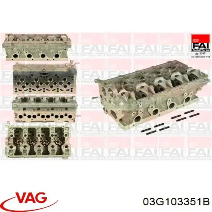 Купити 03G103351B VAG Головка блоку