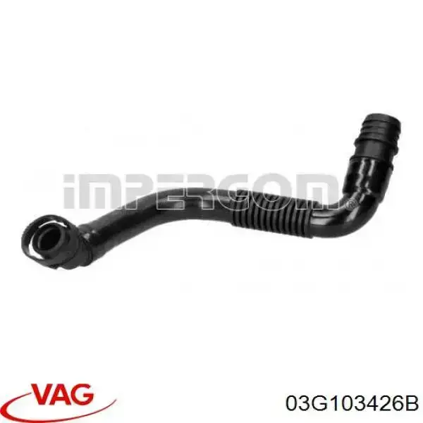 Купити 03G103426B VAG Шланг для видалення повітря