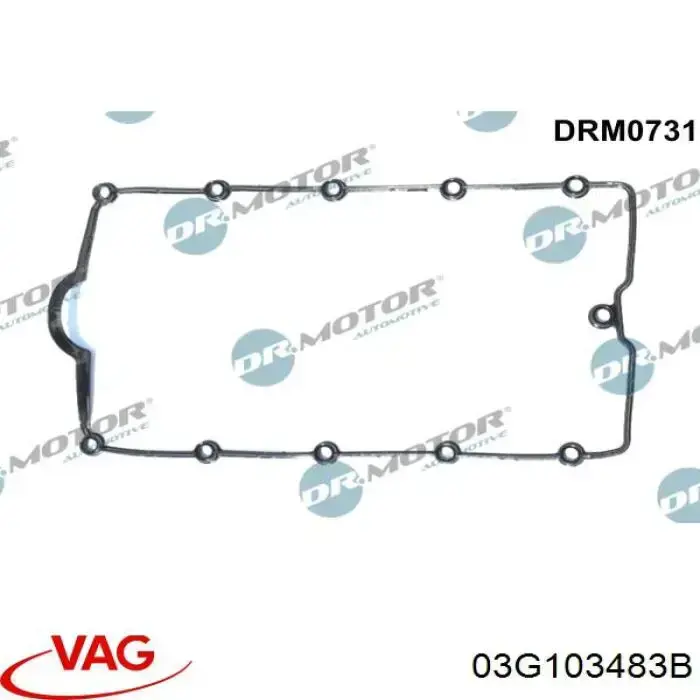 Прокладка клапанної кришки двигуна Febi 175703 ціна, від 14.90 USD