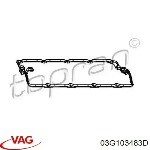 Прокладка клапанної кришки 03G103483D VAG