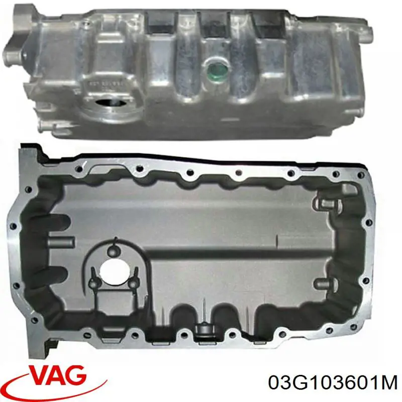 Піддон масляний картера двигуна 03G103601M VAG