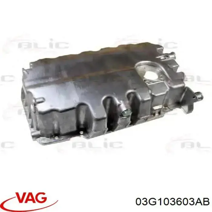 Піддон масляний картера двигуна 03G103603AB VAG
