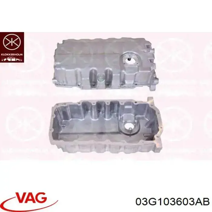 03G103603AB VAG Картер масляний