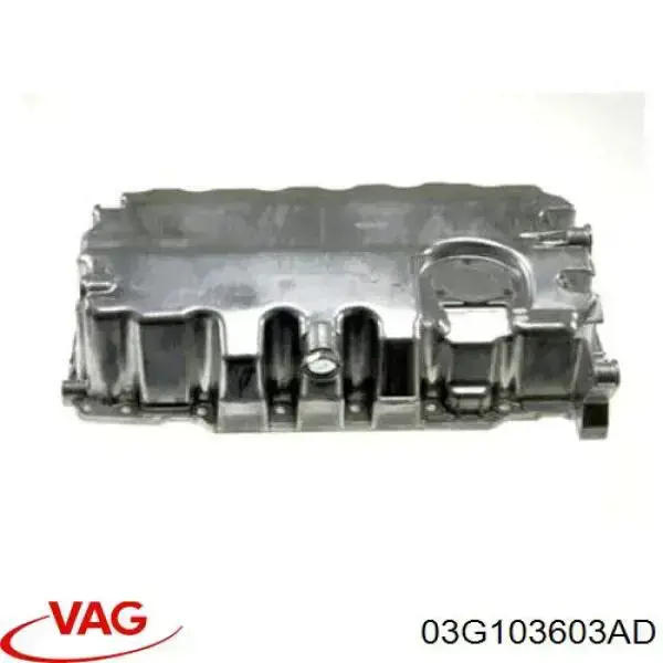 Піддон масляний картера двигуна 03G103603AD VAG