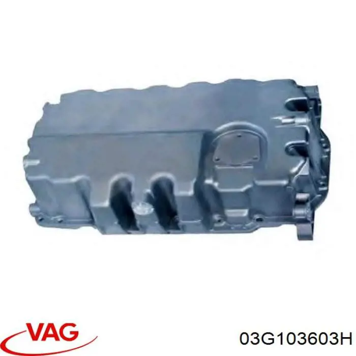 Піддон масляний картера двигуна 03G103603H VAG