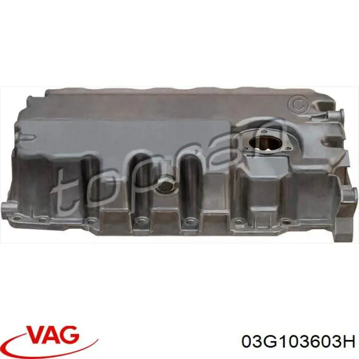 Піддон масляний картера двигуна VAG 03G103603H