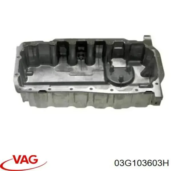 Піддон масляний картера двигуна 03G103603H VAG
