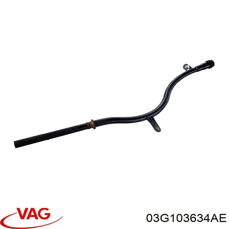 03G103634AE VAG Направляюча щупа-індикатора рівня масла в двигуні