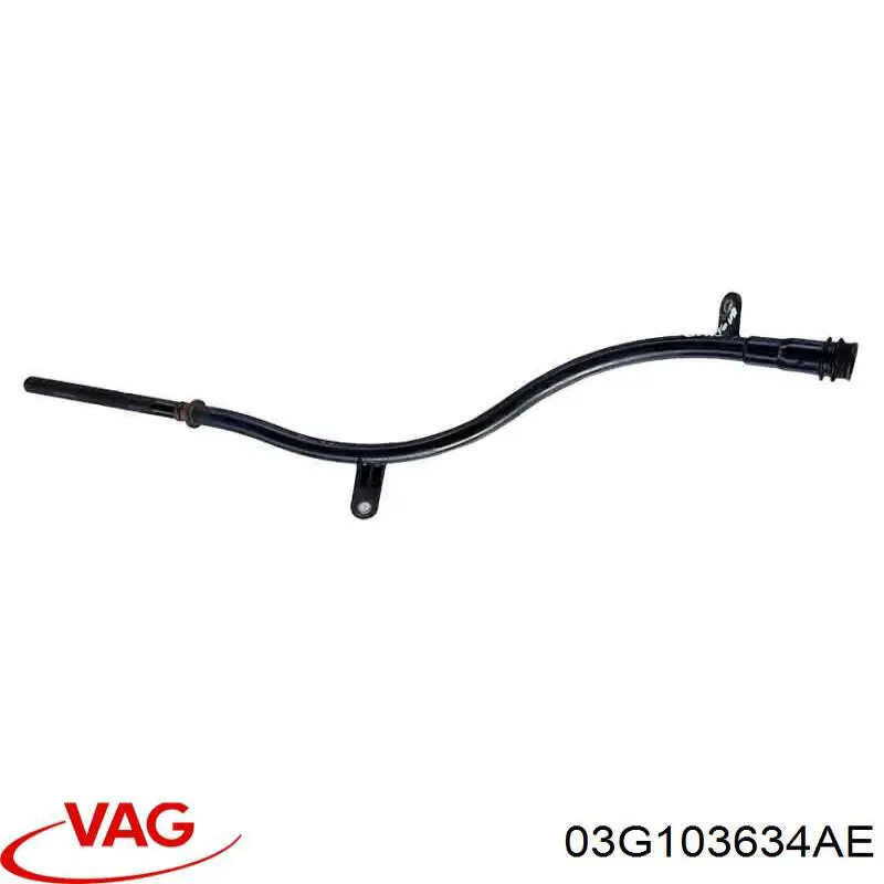 Направляюча щупа-індикатора рівня масла в двигуні VAG 03G103634AE ціна, від 24.31 USD